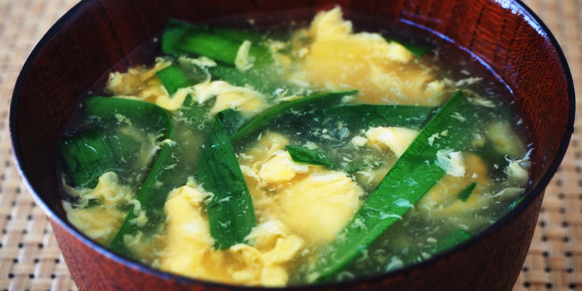 ニラ玉中華スープ