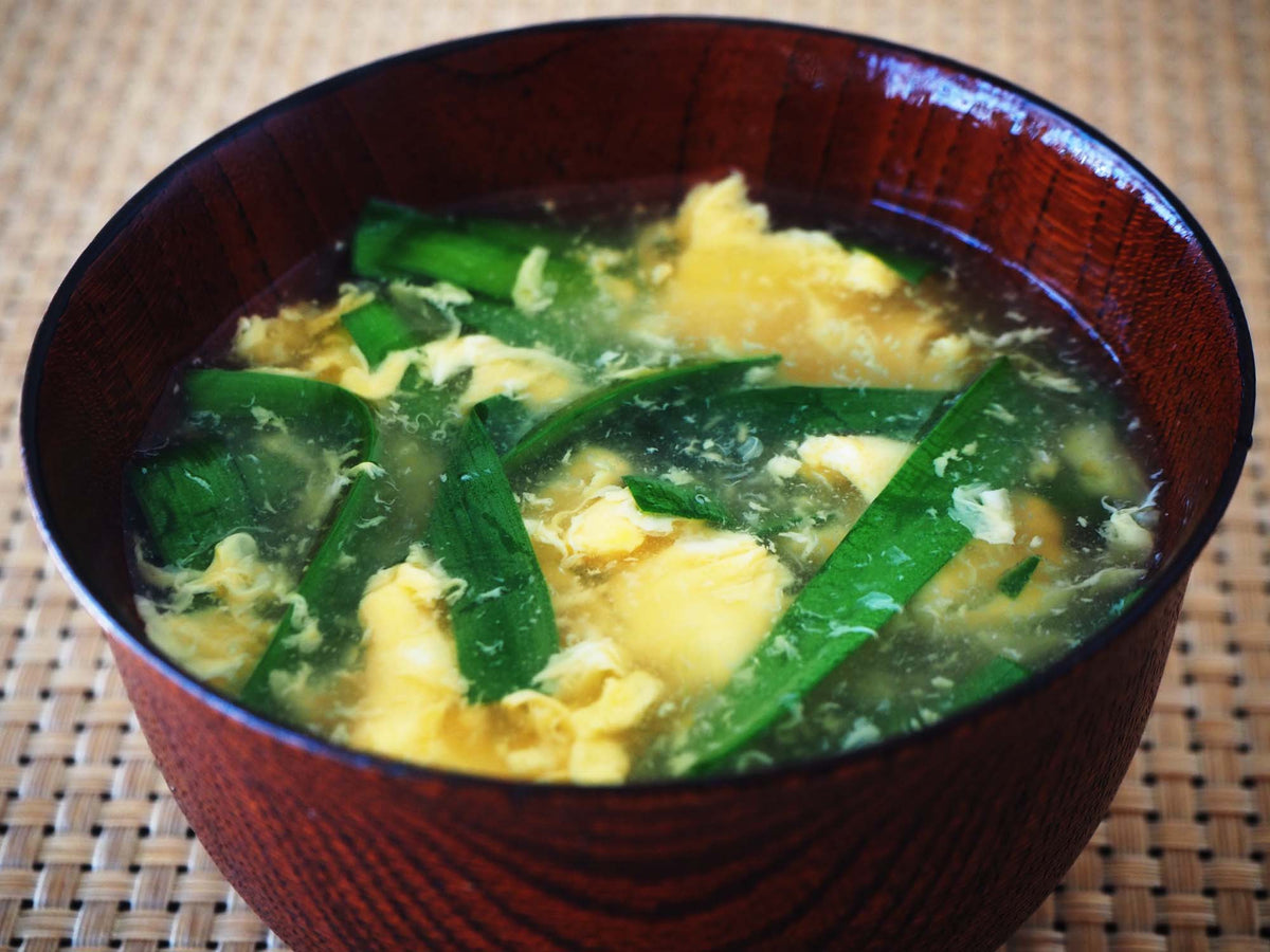 ニラ玉中華スープ