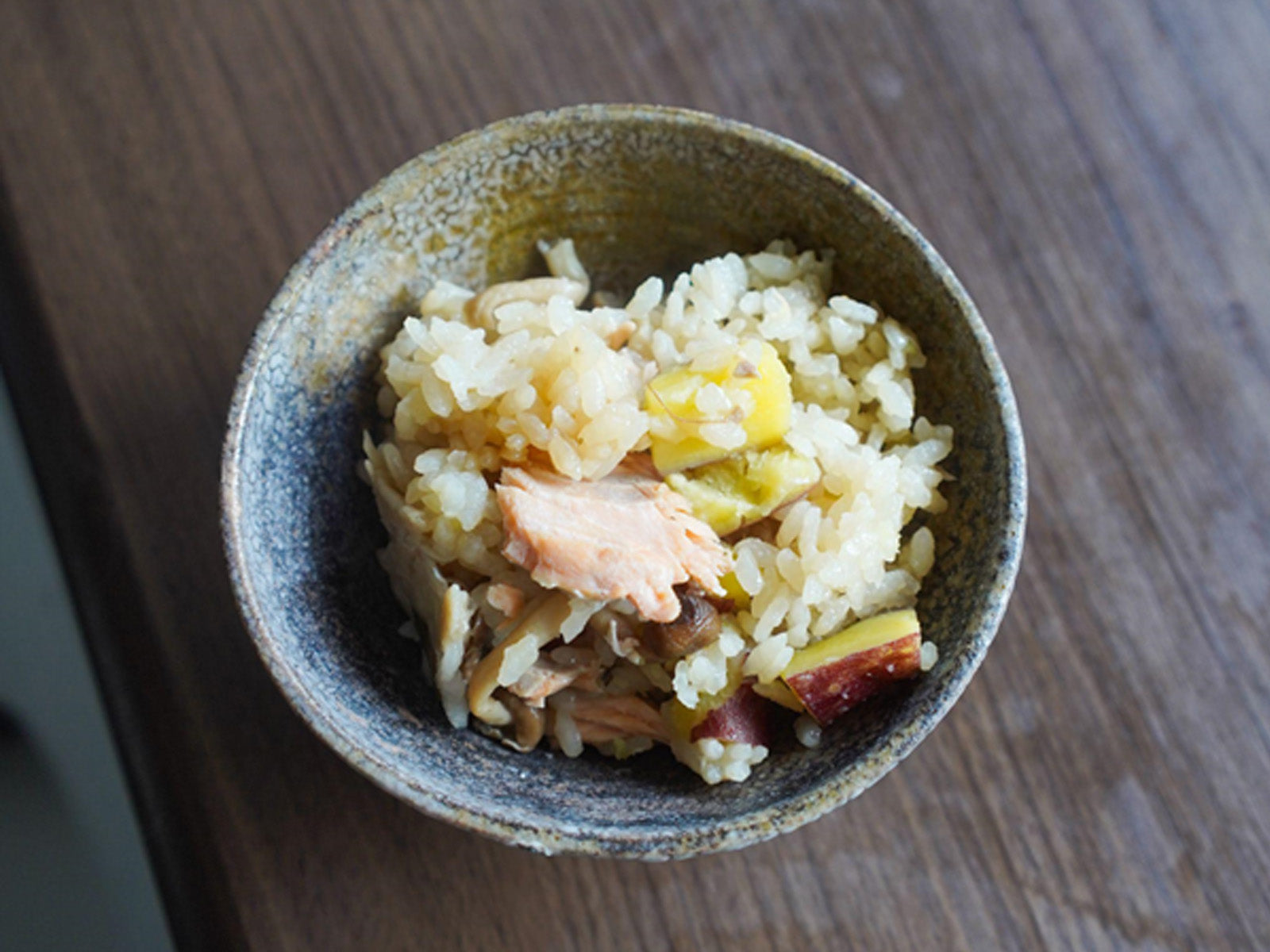 【器とごはん】さつまいも・きのこ・秋鮭･･･ 食欲の秋を満たすもの