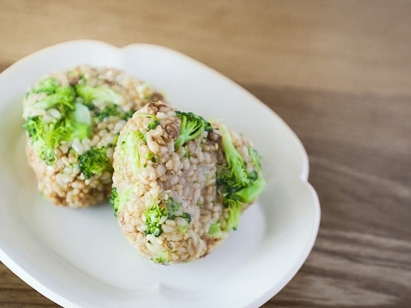 Broccoli rice ball