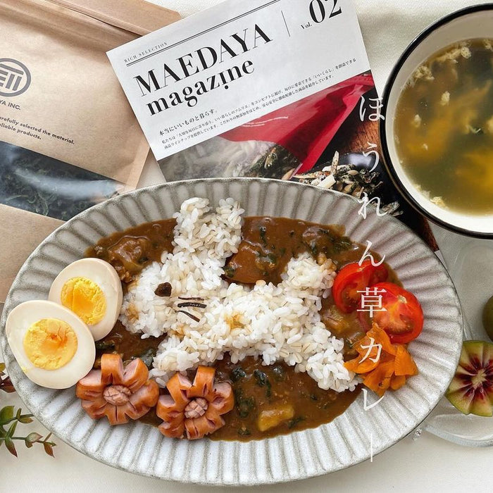 インスタグラムでご紹介いただいた「ほうれん草カレー」