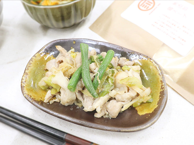 豚肉のねぎ塩炒め