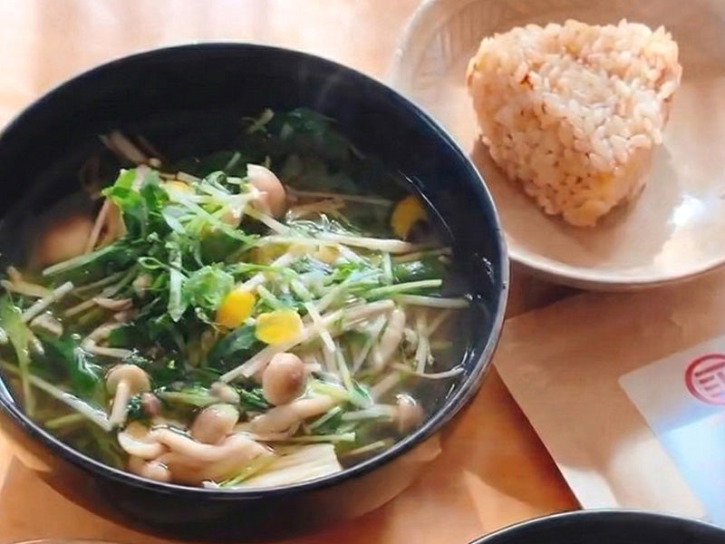 きのこたっぷりにゅうめん