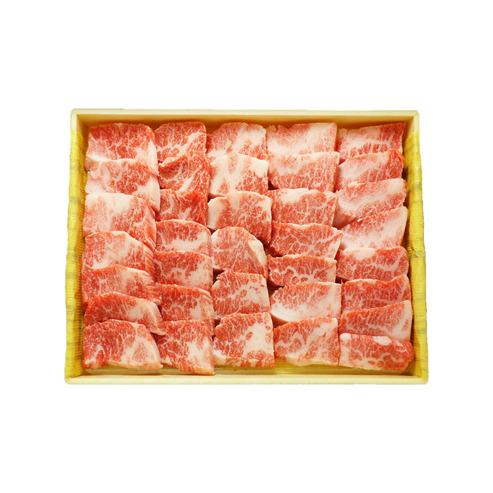 肉工房三協 熊本 あか牛 焼肉用カルビ 400g 冷凍 折箱入り カルビ バラ くまもと あか牛 赤身 焼肉 牛カルビ バーベキュー ギフト 贈答用 和牛 熊本和牛 熊本 前田家 送料無料 MAEDAYA