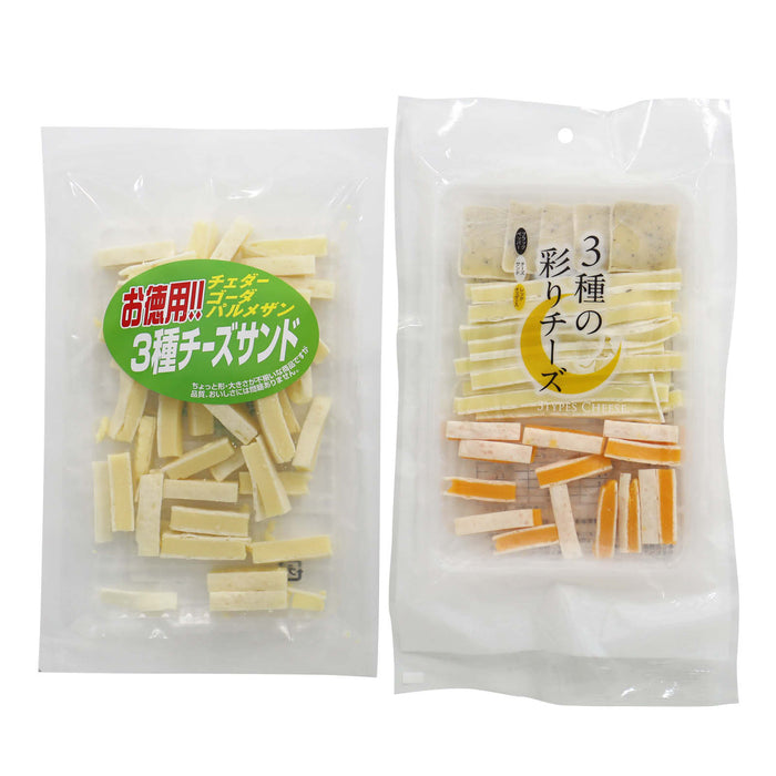 前田家 チーズサンドセット 3種チーズサンド 90g・三種の彩りチーズ85g