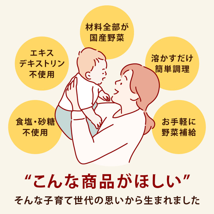 前田家 無添加 こんぽた 各100g 1袋/3袋/5袋 砂糖不使用 無塩 コーンスープ 野菜 アレンジ 子ども コンポタ 栄養補助 ベビーフード 離乳食 粉末 乳幼児 幼児食 成長期 子 送料無料 MAEDAYA