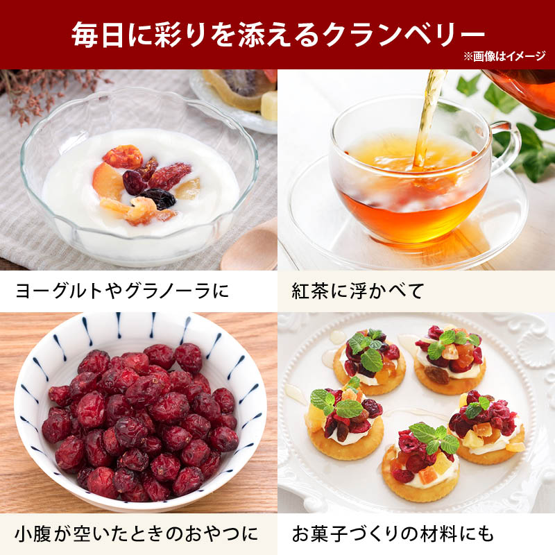 前田家 ドライクランベリー ホール 90g/170g/360g ラトビア産 無添加 ドライフルーツ ドライ クランベリー ヨーグルト 1000円ポッキリ 送料無料 メール便 MAEDAYA