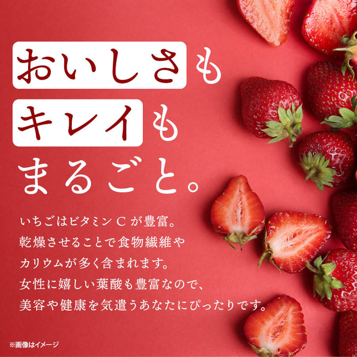前田家 いちご ドライフルーツ 半生 イチゴ 苺 130g/270g/500g ドライいちご ドライストロベリー 丸ごと 甘い香り おやつ ビタミンC 葉酸 食物繊維 スイーツ 美容 健康 送料無料 MAEDAYA