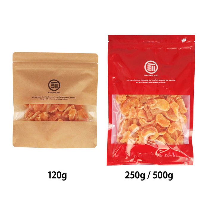 Semi-dried dried mandarins, Unshu mandarins, 150g, dried fruit, mandarins, dried oranges, sweets, snacks, vitamins, zipper bags, portioned