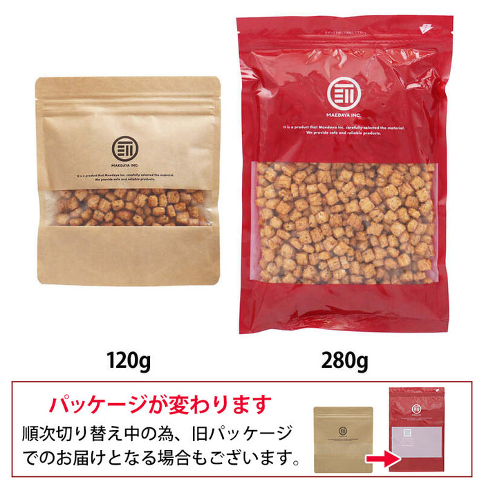 前田家 銘菓 堅焼こつぶあられ 大辛七味 国産米 国内加工 あられ おかき 小粒餅 粒餅 米菓 雅匠庵 やげん堀 和風 せんべい 煎餅 おつまみ おやつ お茶請け お菓子