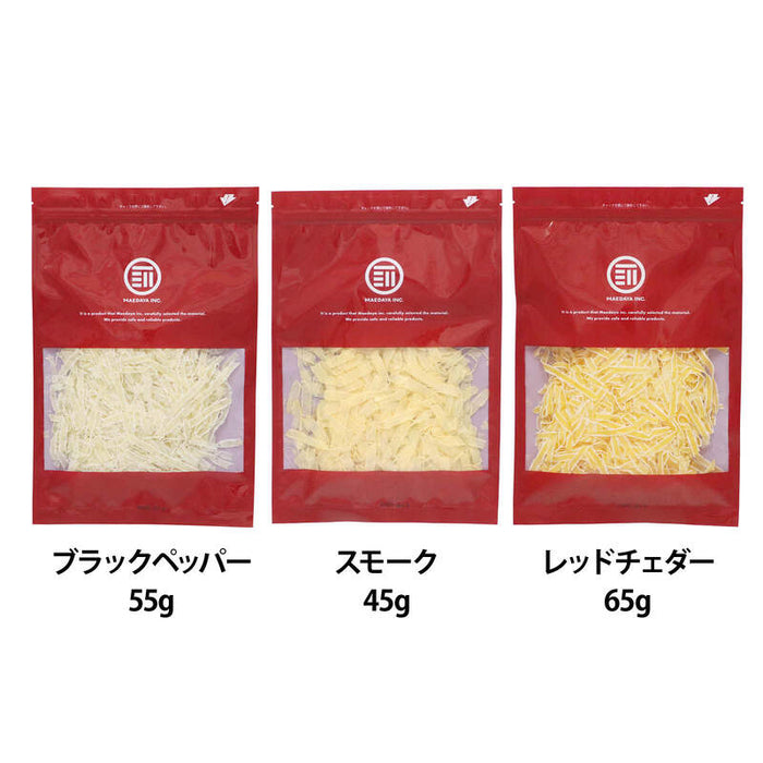 前田家 3種類から 選べる 花チーズ ブラックペッパー/スモーク/レッドチェダー 1袋/2袋/3袋 削りチーズ チータラ チーズ ちーず サラダ パスタ トッピング おつまみ 珍味 メール便 送料無料 MAEDAYA
