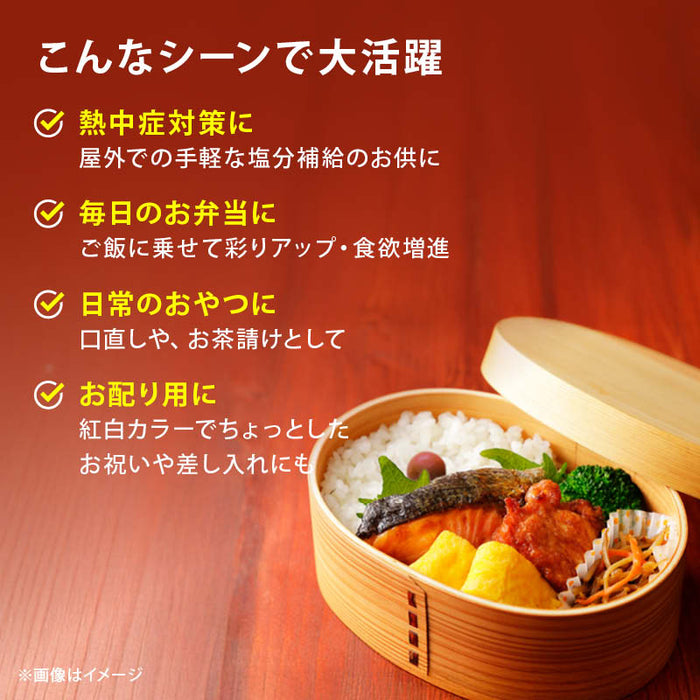 前田家 国産 花小梅 個包装 120g/200g/350g 紅白 梅干 うめぼし カリカリ梅 梅 小梅 おやつ 夏バテ 塩分 補給 熱中症対策 義務化 屋外 作業 熱中症 暑さ対策 スポーツ 部活 お弁当 送料無料