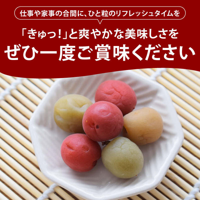 前田家 国産 花小梅 個包装 120g/200g/350g 紅白 梅干 うめぼし カリカリ梅 梅 小梅 おやつ 夏バテ 塩分 補給 熱中症対策 義務化 屋外 作業 熱中症 暑さ対策 スポーツ 部活 お弁当 送料無料