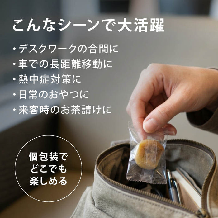 前田家 国産 カリカリ梅 半割 個包装 50g/145g/290g 着色料不使用 梅干 種なし 国産梅 カリカリ 梅 おやつ 夏バテ 塩分 補給 熱中症対策 熱中症 スポーツ 部活 お弁当 送料無料