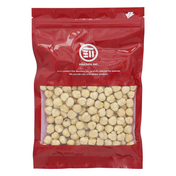 前田家 ローストヘーゼルナッツ 無塩 無添加 トルコ産 皮無 ホール 50g/100g/150g おやつ おつまみ ナッツ ヘーゼルナッツ メール便 1000円ポッキリ 送料無料 MAEDAYA