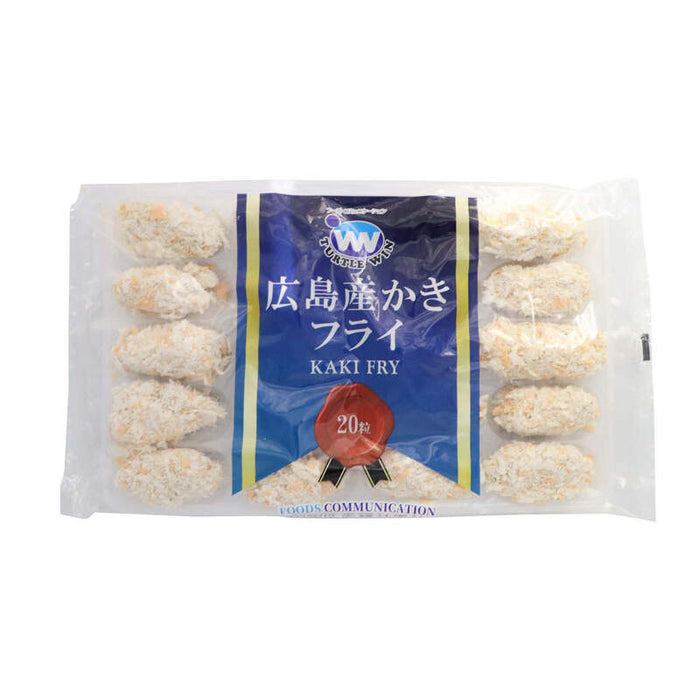 岩田産業 広島産 カキフライ 500g (20個入) 冷凍 牡蠣フライ かきフライ 牡蠣 カキ かき フライ おかず 冷凍食品 お惣菜 惣菜 揚げ物 時短 業務用 国産 前田家 送料無料 MAEDAYA