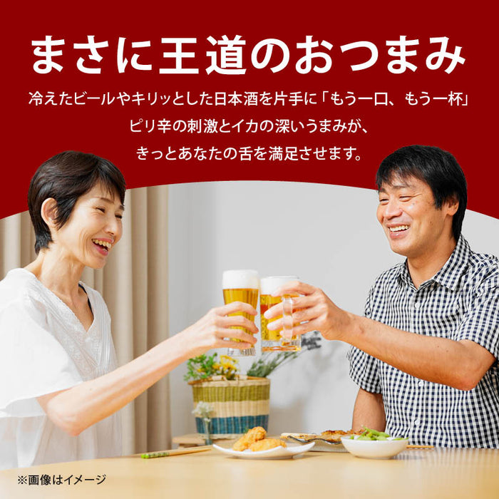 前田家 イカ天 ピリ辛 サクサク衣 さきいかの天ぷら 松葉揚げ イカ さきいか おつまみ おやつ ビール 日本酒 宅飲み 家飲み メール便 送料無料 MAEDAYA