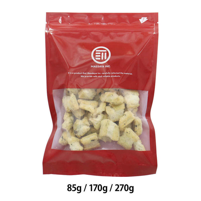 前田家 手揚げかき餅 のり塩味 85g/170g/270g 国産 もち米 使用 のり 塩 のり塩 日本 米菓 かき餅 かきもち あられ おかき せんべい おつまみ おやつ 国産米 送料無料 MAEDAYA