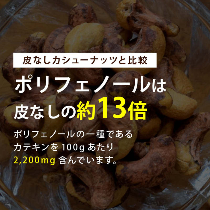 前田家 皮付きカシューナッツ うす塩 170g/440g/670g 素焼き 無油 ロースト ベトナム産 有塩 薄皮付き 香ばしい ナッツ おつまみ おやつ お酒 家飲み 大容量 送料無料 MAEDAYA