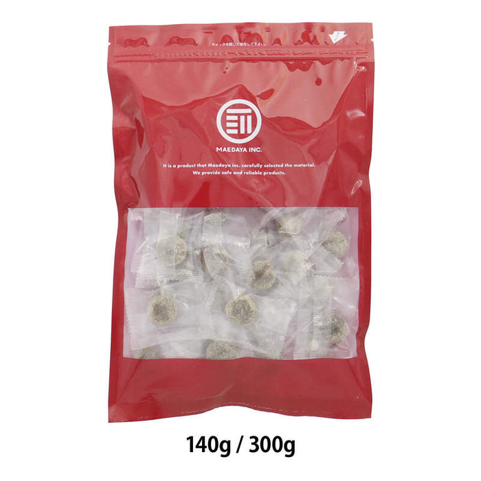 前田家 ごまきなこ玉 140g/300g 北海道産大豆使用 無添加 個包装 きな粉 きなこ 黒ごま 和菓子 グルテンフリー 手土産 スイーツ お菓子 おやつ お茶請け 和風 メール便 送料無料 MAEDAYA