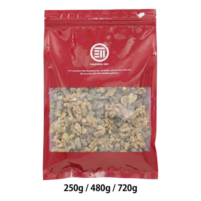 前田家 生くるみとデーツ 黒胡麻きな粉ミックス 250g/480g/720g 無添加 砂糖不使用 くるみ 胡桃 デーツ 黒ごま きなこ 美容食 鉄分 栄養補給 おやつ トッピング 朝食 メール便 送料無料