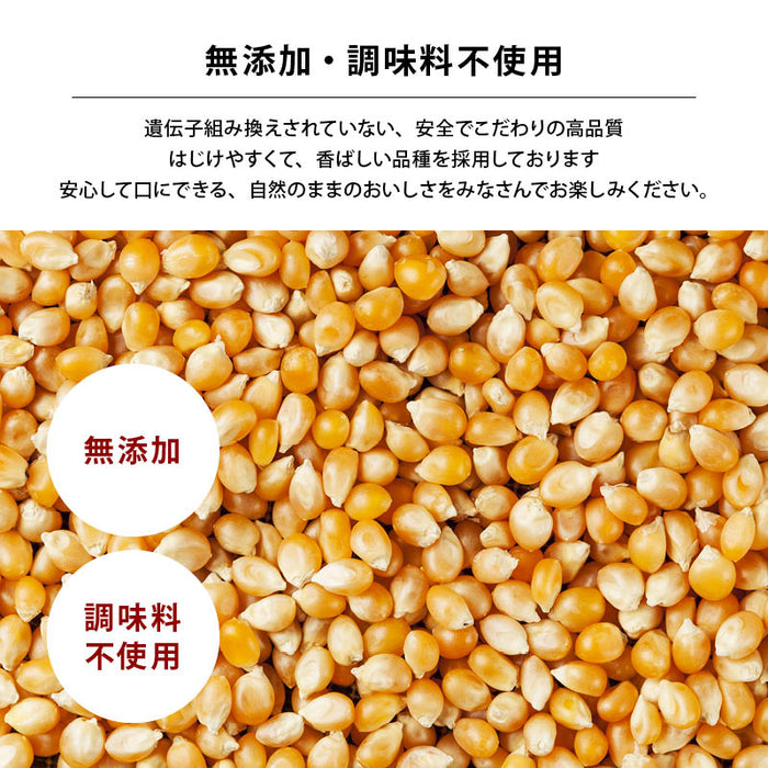 前田家 ポップコーン 豆 お徳用 種 アメリカ産 とうもろこし 遺伝子組み換えなし コーン 大容量 海外菓子 スナック菓子 オンライン飲み会 映画のお供 ポイント消化 買い回り 送料無料 MAEDAYA