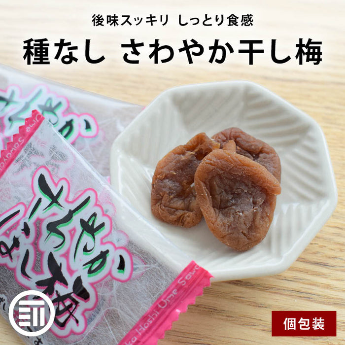 前田家 さわやかほし梅 種なし 個包装 しっかり塩味 梅干 うめぼし 干し梅 お茶うけ おやつ おつまみ お菓子 現場 作業 夏バテ防止 熱中症 塩分 補給 大容量 業務用 メール便 送料無料 MAEDAYA