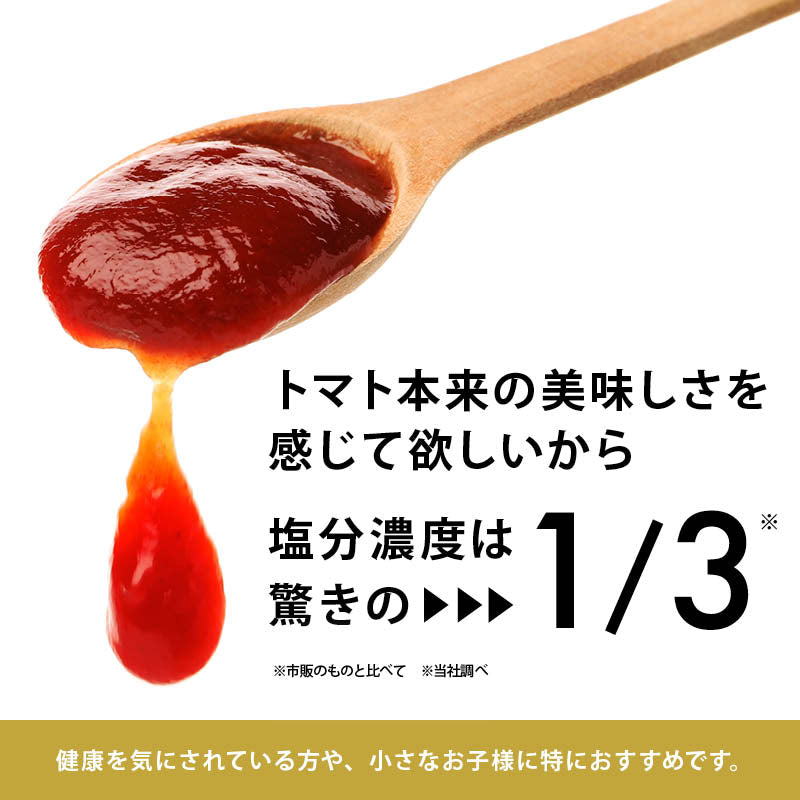 無添加 トマトケチャップ パウチ 減塩 保存料不使用 熊本県産 国産 九州産 甘味 スパイス トマト パスタ ナポリタン