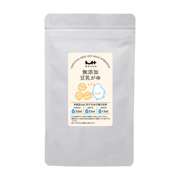 無添加 豆乳がゆ  1袋100g 1袋 / 3袋 / 5袋 300g大容量 離乳食 初期 5ヶ月 おかゆ ベビーフード 国産米 国産大豆 アルファ化米 赤ちゃん ベビーごはん 時短 非常食 保存食 防災食 水で作れる 外出 旅行 粉末 乳幼児 幼児食 成長期 子供 送料無料 MAEDAYA