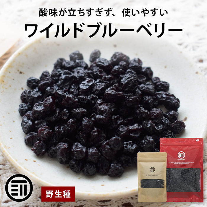 前田家 ワイルドブルーベリー 65g/120g/200g アメリカ産 ブルーベリー ドライフルーツ ドライブルーベリー アントシアニン 野生種 ドライ 朝食 ヨーグルト 小粒 メール便 送料無料 MAEDAYA