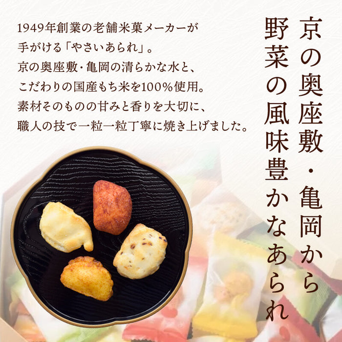 前田家 やさいあられ 8個/24個/32個 個包装 じゃがバター 焼きとうもろこし とまと ごぼうサラダ ミックス 国産 あられ おかき 1000円ポッキリ 送料無料 メール便 MAEDAYA
