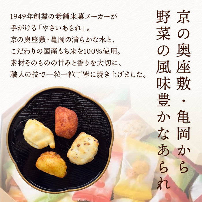 前田家 選べる5種の味 やさいあられ 8個/24個/32個 個包装 じゃがバター 焼きとうもろこし とまと ごぼうサラダ ミックス 国産 あられ おかき 1000円ポッキリ 送料無料 メール便 MAEDAYA