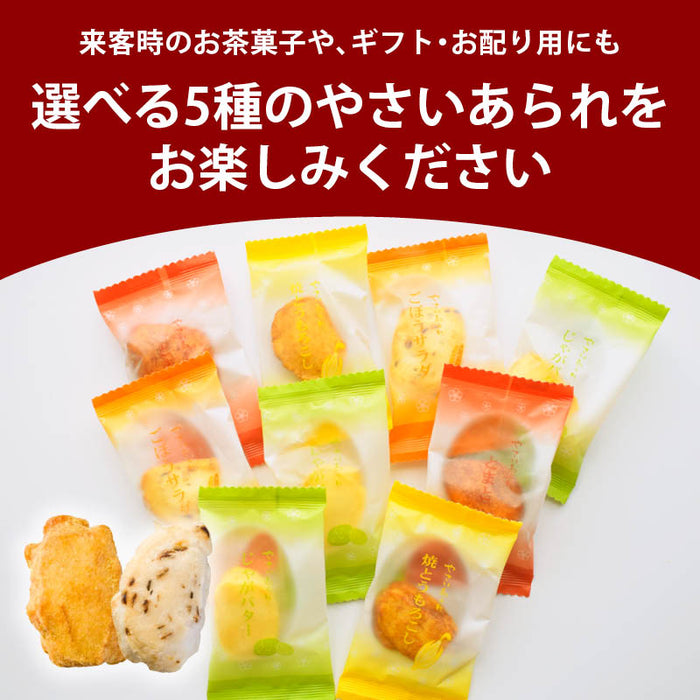 前田家 選べる5種の味 やさいあられ 8個/24個/32個 個包装 じゃがバター 焼きとうもろこし とまと ごぼうサラダ ミックス 国産 あられ おかき 1000円ポッキリ 送料無料 メール便 MAEDAYA