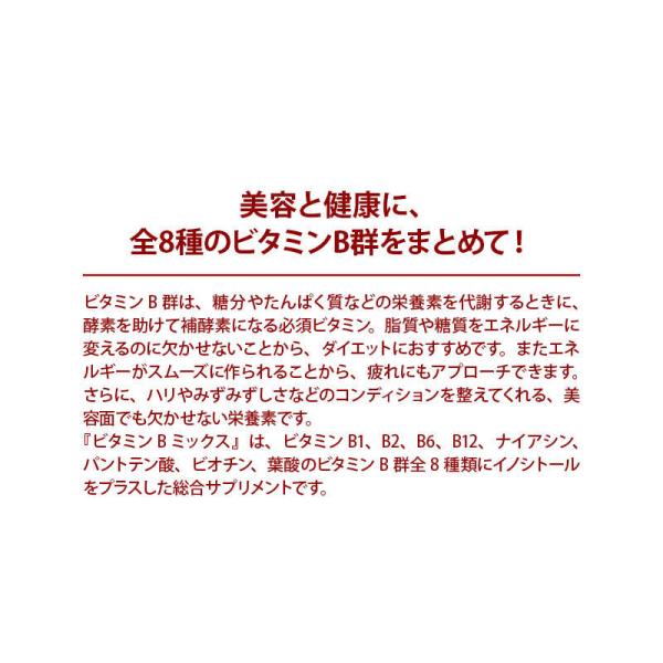 DHC ディーエイチシー ビタミンB ミックス 2袋 120日分 （120粒×2） サプリメント 栄養機能食品 合わせ買い