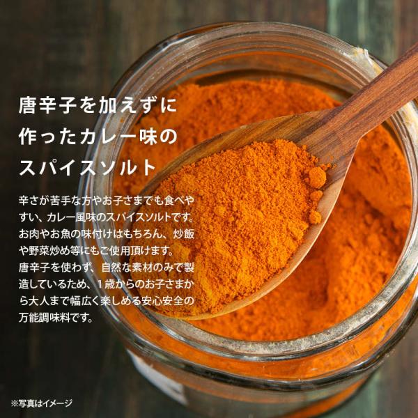 Non-spicy additive-free curry salt 100g 