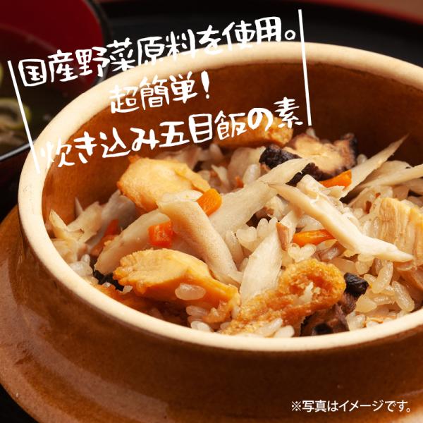 国産 五目 釜めしの素 三合用×12個 野菜原料 ごはんの素 釜飯 出汁 だし ダシ 贈り物 プレゼント 炊き込みご飯 釜めし かやくごはん 買い周り 買いまわり