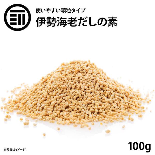 伊勢海老だしの素 100g 伊勢海老 だしの素 顆粒 伊勢エビだし 出汁 味噌汁 みそ汁 スープ 炒め物 業務用 家庭用 お徳用